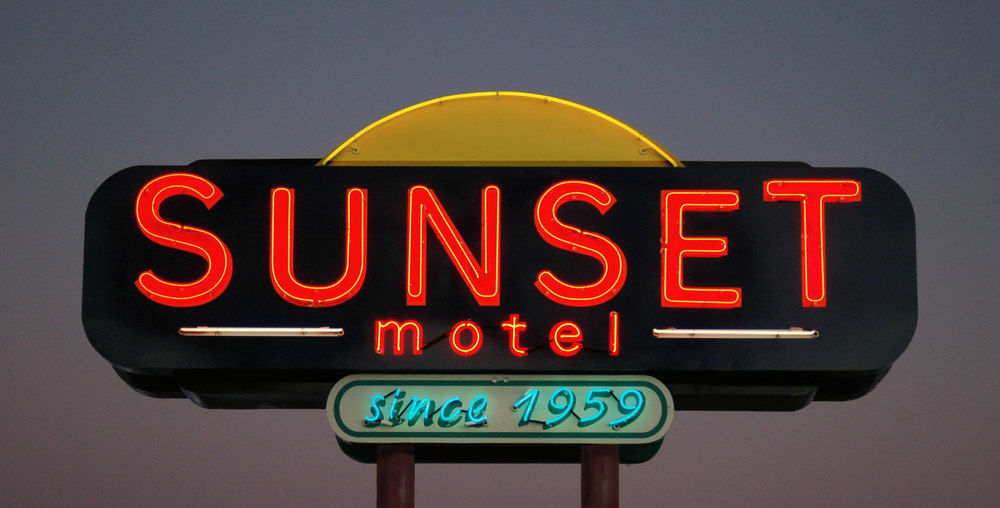 Sunset Motel Moriarty Eksteriør billede